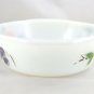 Fire King 447 Hand Painted Fruit Design 1&Acirc;&frac12; Qt Casserole Serving Bowl Tab Handles