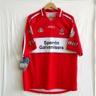 O'Neils Sperrin Galvanisers Football Jersey Red White Size XL Long Tail