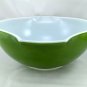 Pyrex 444 Avocado Vintage 4 Quart Cinderella Mixing Bowl ~ Made in the USA