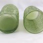 Soreno Pattern Avocado Green Textured 10 oz Glasses - Set of 2