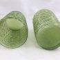 Soreno Pattern Avocado Green Textured 10 oz Glasses - Set of 2