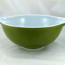 Pyrex 443 Avocado Vintage 2½ Quart Cinderella Mixing Bowl ~ Made in the USA