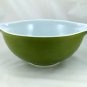 Pyrex 443 Avocado Vintage 2&Acirc;&frac12; Quart Cinderella Mixing Bowl ~ Made in the USA