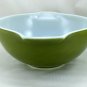 Pyrex 443 Avocado Vintage 2&Acirc;&frac12; Quart Cinderella Mixing Bowl ~ Made in the USA