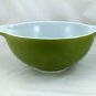 Pyrex 443 Avocado Vintage 2&Acirc;&frac12; Quart Cinderella Mixing Bowl ~ Made in the USA