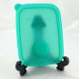 Tupperware 4155 Freeze Smart Seal Lid Sheer Green w/ Dating Dial