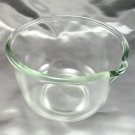 Glasbake Sunbeam Mixer Bowl Vintage Clear Glass Replacement w/ Pour Spout
