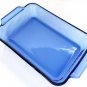 Anchor Hocking Cobalt Blue 2qt Baking Dish 8" x 11.5" x 2" ~ Made in the USA