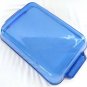 Anchor Hocking Cobalt Blue 2qt Baking Dish 8" x 11.5" x 2" ~ Made in the USA