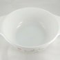 Pyrex England Emily Dish 8" Spring Garden Vintage 1986 w/ Blue Tint 29C Lid