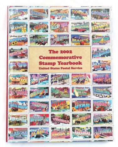 Commemorative Stamp Year Book 2002 ~ No Stamps