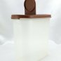 Tupperware 1613 Modular Mates Container w/ Brown 1618 Flip Seal Made in the USA