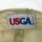 US Open 2017 Oakmont Golf Hat Beige w/ Embroidered Logo Strapback Adjustable