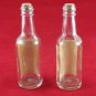 Whiskey Bottle Salt Pepper Shakers Novelty Hillbilly Labels with Plastic Lids