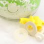 Anchor Hocking Sun Tea Beverage Spout Dispenser Spring Spatter Yellow Green