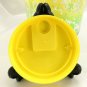 Anchor Hocking Sun Tea Beverage Spout Dispenser Spring Spatter Yellow Green