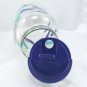 Anchor Hocking Sun Tea Beverage Dispenser Gallon Green & Purple Abstract Swatch