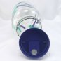 Anchor Hocking Sun Tea Beverage Dispenser Gallon Green & Purple Abstract Swatch
