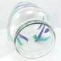 Anchor Hocking Sun Tea Beverage Dispenser Gallon Green & Purple Abstract Swatch
