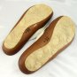 Vero Cuoio Footbed Leather Sole Sandals Flip Flop Style Vibram Bottom Size 43