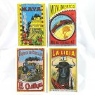Redstone Matchbox 3 Collection Postcards Mixed Subjects ~ 4 Lot Unposted 6" x 4"
