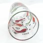 SALSA Cinco de Mayo Fiesta Party Tumblers 16oz Green Orange Peppers Glasses