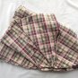 Stripes Checkered Round Tablecloth Vintage Green Beige White Stripe 63" Diameter