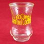 Seafood Cocktail Glass Container Vintage Pressed Glass Miniature Jar