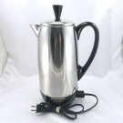 Farberware SuperFast 142B Automatic Percolator Coffee Pot ~ Vintage Made in USA