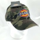 Dickies Camouflage Baseball Hat Promotional Strap Back Rustic Style ~ NWT