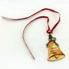 Longaberger Ribbon Tie On Ceramic Merry Christmas Accessory Basket Trim
