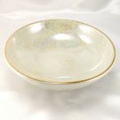Pearlized Gold Rim Bowl Vintage Sterling Vitrified China East Liverpool Ohio