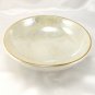 Pearlized Gold Rim Bowl Vintage Sterling Vitrified China East Liverpool Ohio
