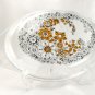 Pyrex Floral Bubbles 945C Lid 3D Effect Vintage 1970 Clear Glass ~ LID ONLY