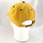 Disney Mickey Mouse Golf Hat AHEAD Vintage 1971 Gold Black Strapback