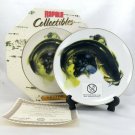Surface Bass 22K Gold Rimmed Porcelain Larry Tople Rapala Collectibles Plate