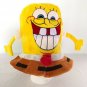Nickelodeon SpongeBob SquarePants Tall Plush Hat Hands Stephen Hillenburg Label