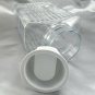Anchor Hocking Pinch Sides Fridge Pitcher 2qt White Silicone Stopper Made in USA