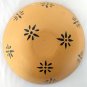 David Auld Signed Early Handcrafted Haitian Wooden Bowl w/ Pineapple Inside
