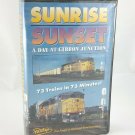 Pentrex Sunrise Sunset A Day at Gibbon Junction VHS Tape Railroad Video