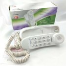 Radio Shack 43-3222 BIG BUTTON White Trim Phone w/ Instructions & Original Box