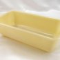 Fire-King Loaf Dish Beige Ivory Almond 8.5" x 4.5" Vintage 1950s Oven Glass
