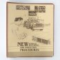 Vintage FORD Loose-leaf Binder 3 Ring Clasp Notebook for 8" x 11" Paper