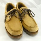 Timberland Earthkeepers 73576 Men's 3 Eye Leather Beige Hiking Boots Size 7