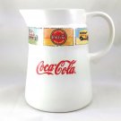 Coca-Cola Gibson Ceramic 2 qt Vintage Scenic Decorative Pitcher