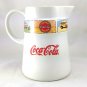 Coca-Cola Gibson Ceramic 2 qt Vintage Scenic Decorative Pitcher