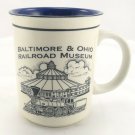 Baltimore & Ohio Railroad Museum Embossed Textured Coffee Mug