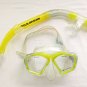 U.S. Divers ICON Mask Snorkel Set Adjustable Adult Snorkeling Yellow