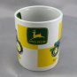 John Deere Coffee Mug 10oz Gibson Ceramic Tea Cocoa Cup with Inside Logo