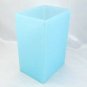 Tupperware 484 Ice Cream Keeper Aqua Half Gallon w/ Sheer Lid ~ No Tray